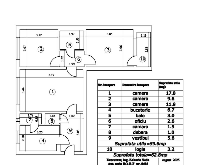 Fetesti,10 minute metrou 1 Decembrie 1918, zona Jean Steriadi, renovat